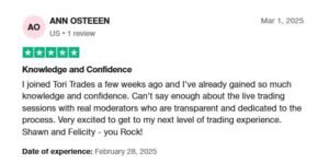 Tori Trades - Trading Courses Review